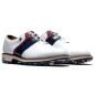 Scarpa Uomo Golf Footjoy DryJoys Premiere Series Pianta M Cod.53909 White/Blue