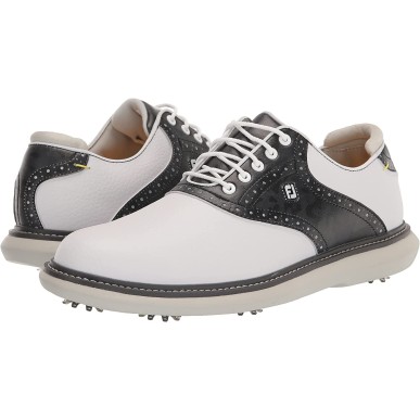 Scarpa Golf Uomo Footjoy Traditions White/Blu Pianta M cod.57899K