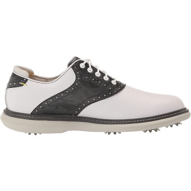 Scarpa Golf Uomo Footjoy Traditions White/Blu Pianta M cod.57899K