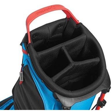 Sacca Golf TaylorMade FlexTech Lite Stand Bag (Black/BlueRed)