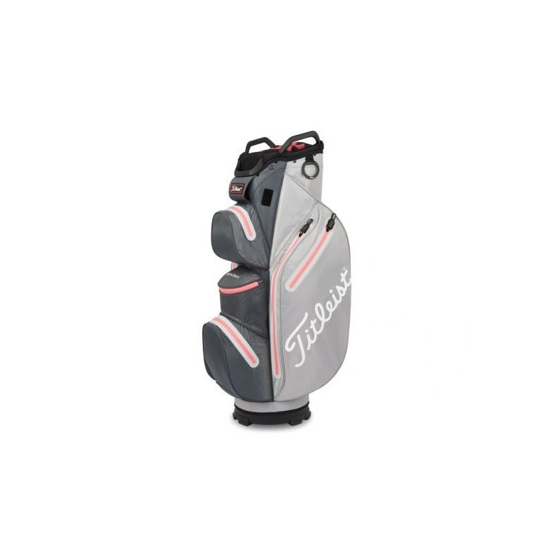 Sacca Golf Titleist Cart 14 Stadry (Charcoal/Gray/Coral)
