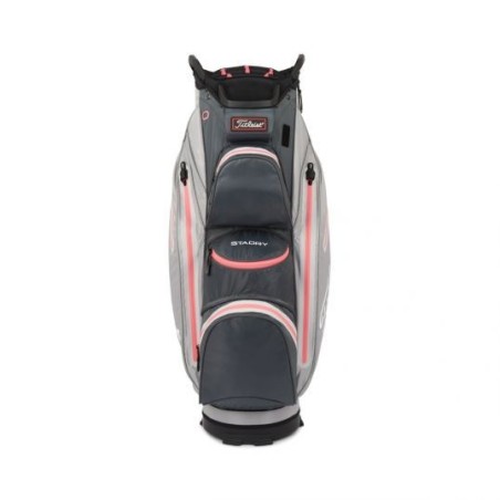 Sacca Golf Titleist Cart 14 Stadry (Charcoal/Gray/Coral)