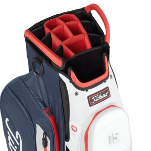 Sacca Golf Titleist Cart 15 Stadry (Blue/White/Red)