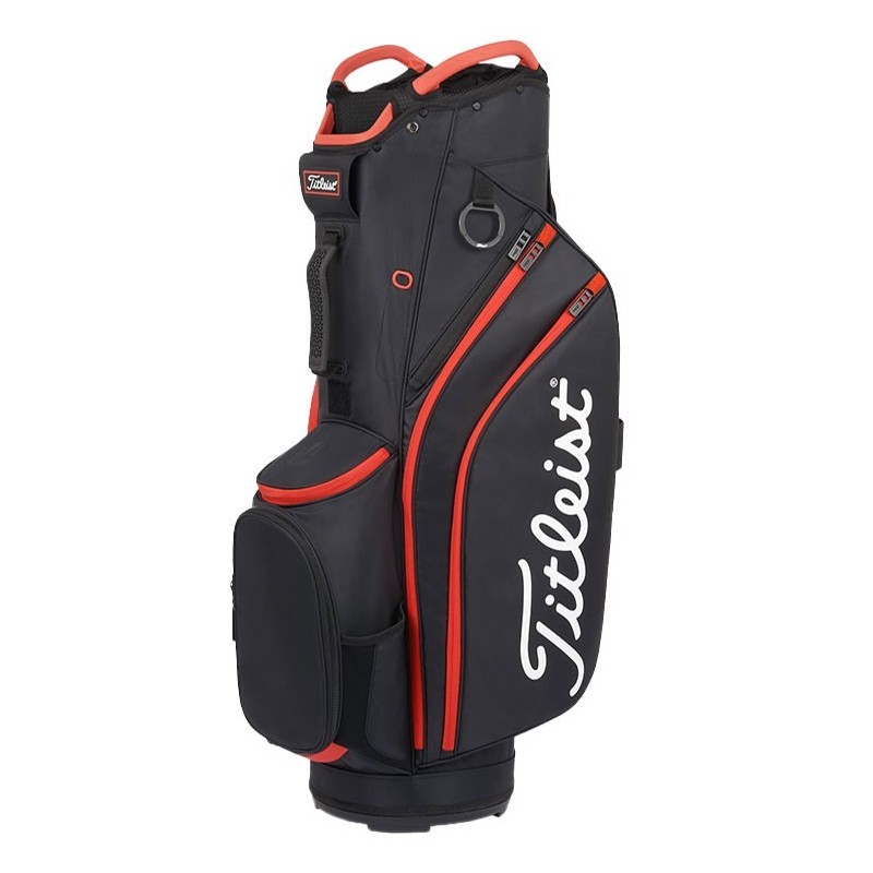 Sacca Golf Titleist Cart14 (Black/Red)