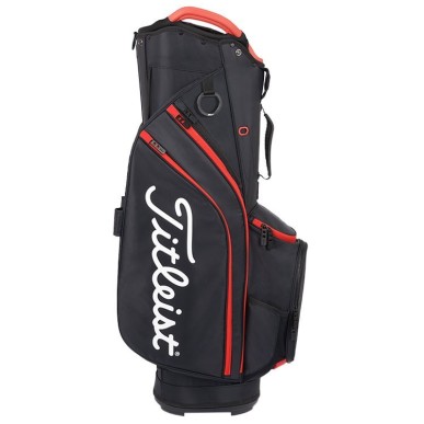 Sacca Golf Titleist Cart14 (Black/Red)