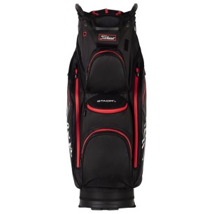 Sacca Golf Titleist Cart14 StaDry (Black/Red)