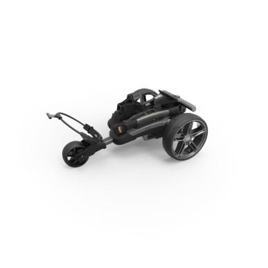 Carrello Elettrico da Golf Powakaddy FX7 EBS Gun-Metal 36 Buche