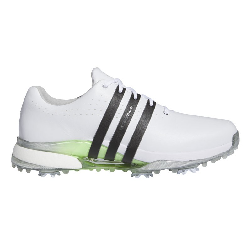 Scarpa Golf Uomo Adidas Tour360 24 Cod. IF0243 Cloud White / Core Black / Green Spark