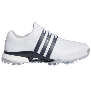 Scarpa Golf Uomo Adidas Tour360 24 Cod. IFO245 Cloud White / Collegiate Navy / Silver Metallic